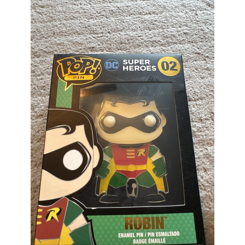 DC Super Heroes Robin‎ Funko Pop! Pin #02